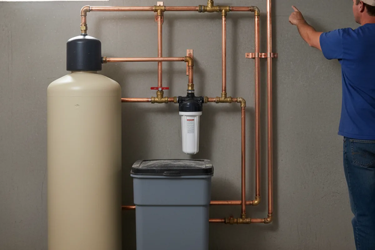 Whole-house water treatment system installed in Keedysville